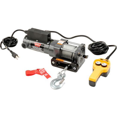 Warn 1000AC 1000 Pound Capacity 120V AC Powered Utility Winch