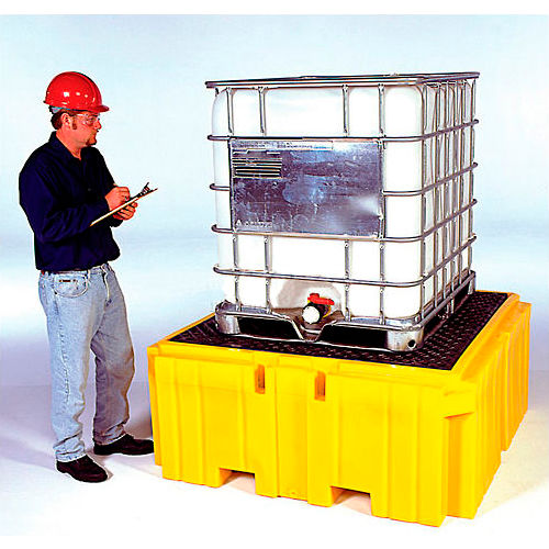 UltraTech Ultra-IBC Spill Pallet® Plus With Drain