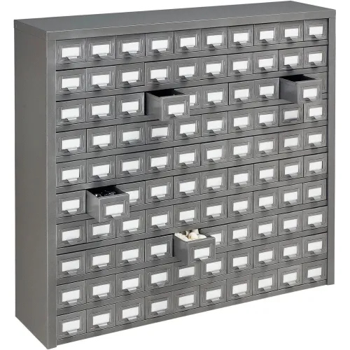 Global Industrial™ Steel Storage Drawer Cabinet - 100 Drawers 36W