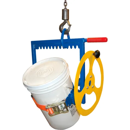 Hoist Mounted Pail Carrier & Rotator PCT-5 200 Lb. Capacity