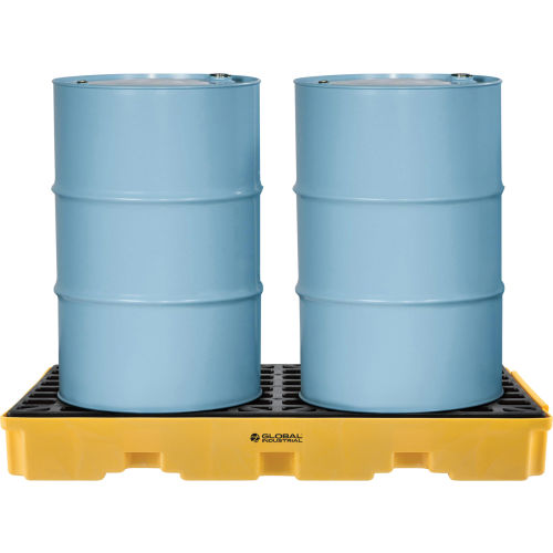 Global Industrial™ 2 Drum Spill Containment Platform