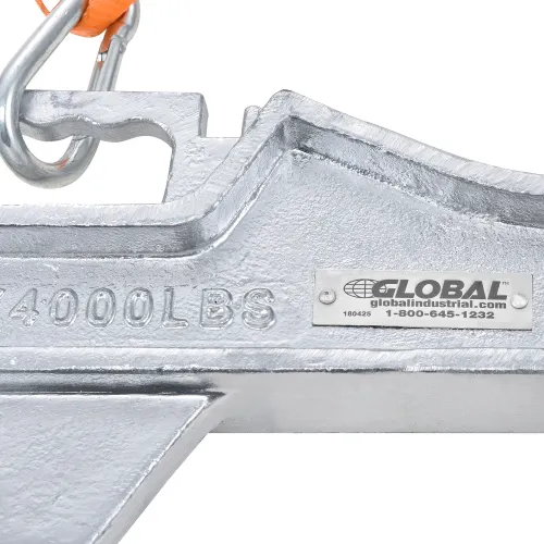 Global Industrial Swivel Hook Double Fork Forklift Hook Attachment