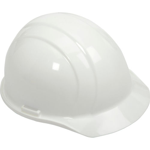 Snap Lock Hard Hat - White