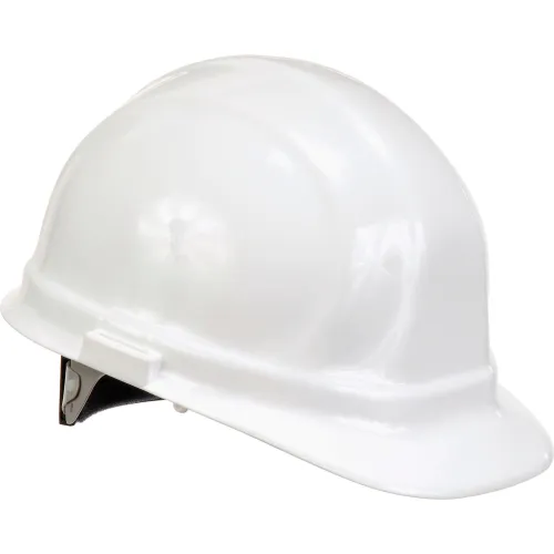 ERB® Omega II® Hard Hat, 6Point Mega Ratchet® Suspension, White