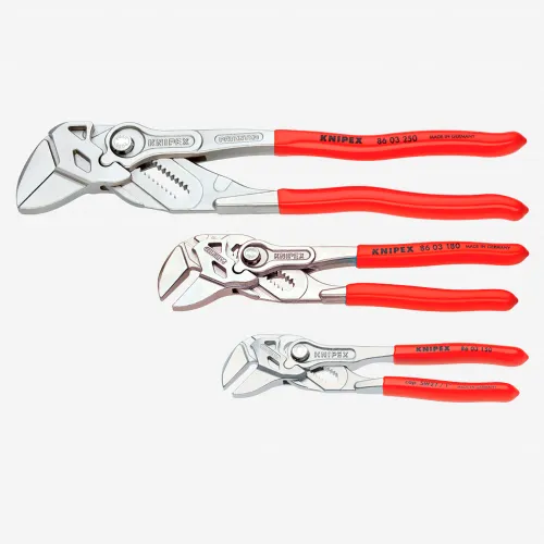 Knipex 3 piece pliers 2024 wrench set