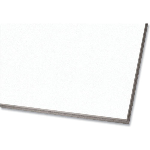 Armstrong® Ultima Ceiling Tiles, Square LayIn, 24" x 24", White, 12/Carton