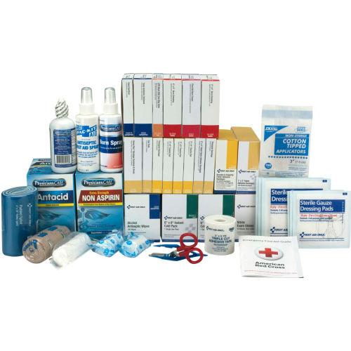 First Aid Only&#8482; 90623 First Aid Refill w/Meds For 3 Shelf Kit, ANSI Compliant, Class B+