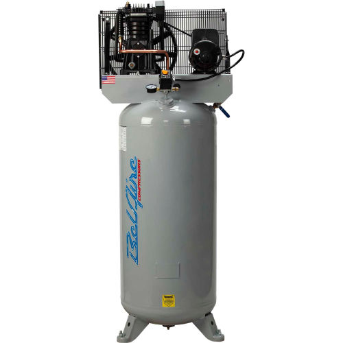 BelAire 4916V TwoStage Air Compressor, 5HP, 60 Gallon, Vertical, 230V