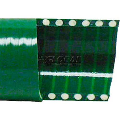 4&quot; x 20' Green PVC Water Suction Hose Assembly Coupled w/ C x E Aluminum Cam & Groove Couplings