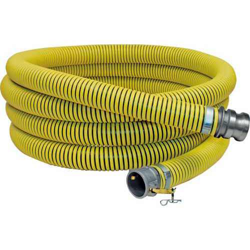 6" x 20' Fertilizer Solution Suction / Discharge Hose Assembly w/C x E Aluminum Cam and Groove