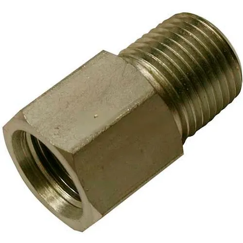 Apache 1/2" Male X 1/2" Female 90° Hydraulic Adapter – 3000 PSI, Swivel Style 1501
