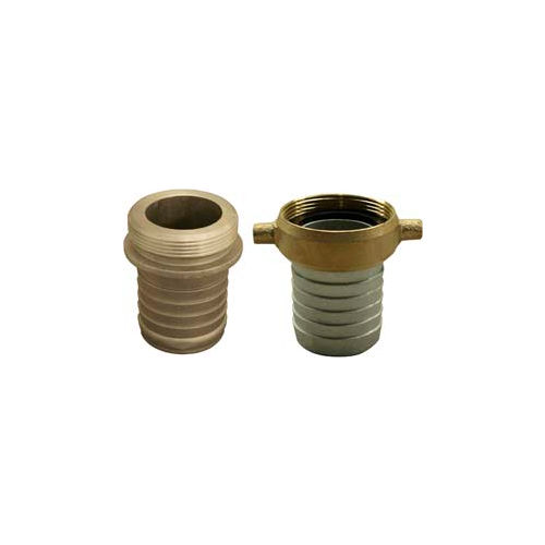 2" Aluminum Coupling Set Male & Female Short Shank Pair