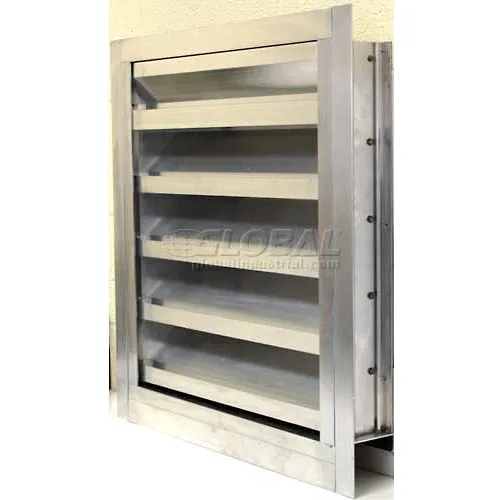 F様 Combination Louver / Damper with Flange 24