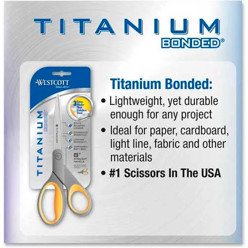 Westcott Titanium Bonded Scissors-2PK