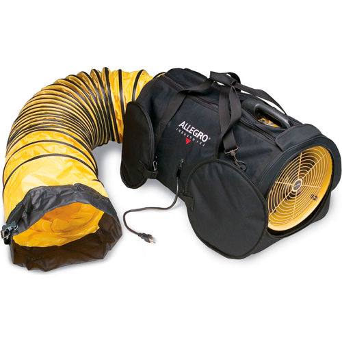 Allegro Industries® Air Bag Blower W/ 25' Ducting, 1840 CFM, 1/2 HP