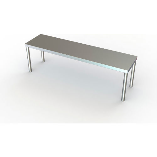 Aero Manufacturing Riser Shelf W/ 430 Stainless Steel, 96"W x 12"D
