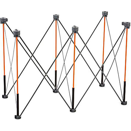 Bora Centipede Expandable Workstand 48"W x 24"D x 36"H - 4 X-Cups, 2 Quick Clamps, Accessory Bag