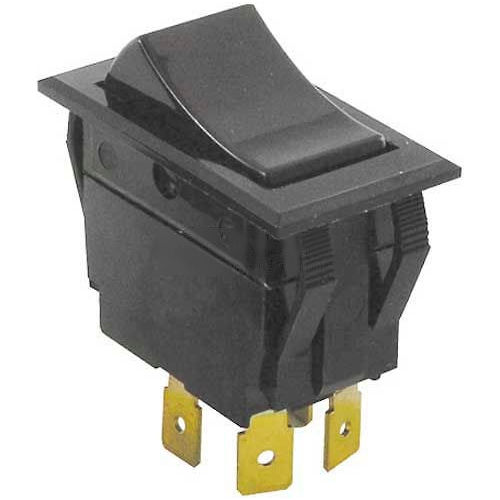 Rocker Switch 7/8 x 1-1/2&quot; DPST For Cres Cor, CRE0808-116K