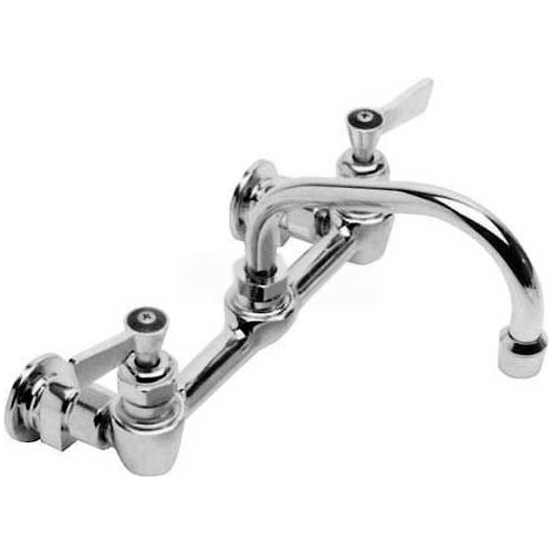 Adjustable Pantry Faucet 8&quot; Ctr Wall 12&quot; Nozzle For Fisher, FSH3253