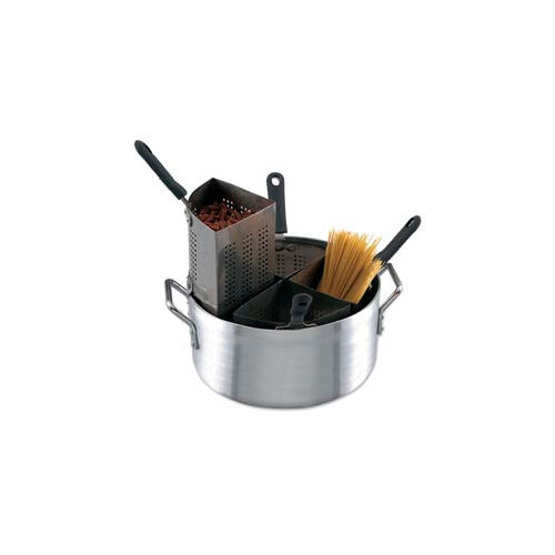 Eagleware® EWPC18 Aluminum Pasta cooker w/ 4 S/S Inserts