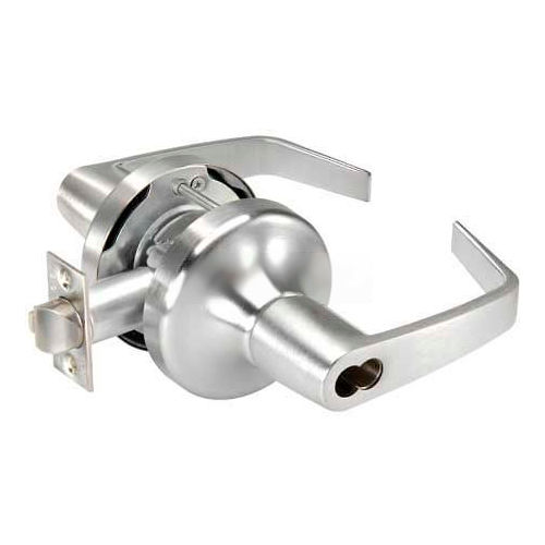 Yale® Cylindrical Lockset Classroom, Grade 1, AU Handle, SFIC Core, Less Cylinder