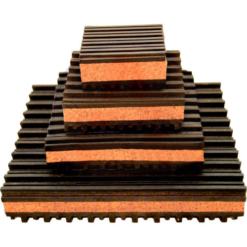 Andre RCMP-181801 - Rubber Cork Pads 18"L x 18"W x 7/8"H
