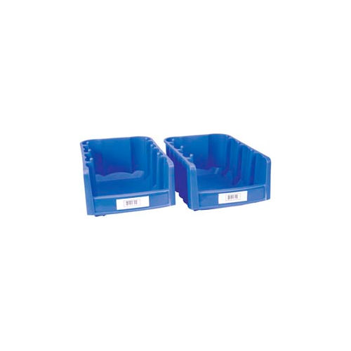 Label Holder, Bin, 1" x 3", Clear, Price for Pack of 25