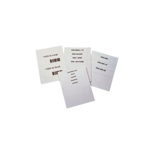 Laser Insert Sheets, Letter - Pref. 5/8" x 8" (900 pcs/pkg)