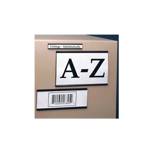 "C" Channel Label Holder, 3" x 4" (25 pcs/pkg)