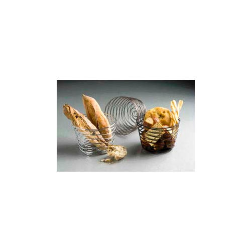 American Metalcraft FRUC10 - Birdnest Basket, 7" Diameter x 5"H, Round