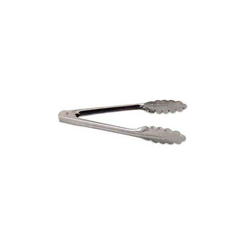 American Metalcraft HDUT975 - Utility Tong, 10&quot; L , Tempered Flat Steel Spring