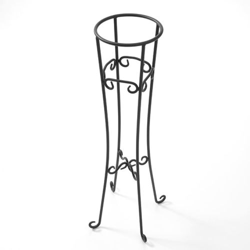 American Metalcraft WICS34 Ironworks Champagne Service Stand, Black, 8-Inch Diameter