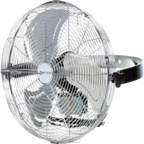 Airmaster 18" Workstation Fan w/ Yoke Mount, Open Drip Proof Motor, 4,550 CFM, 1/8 HP
