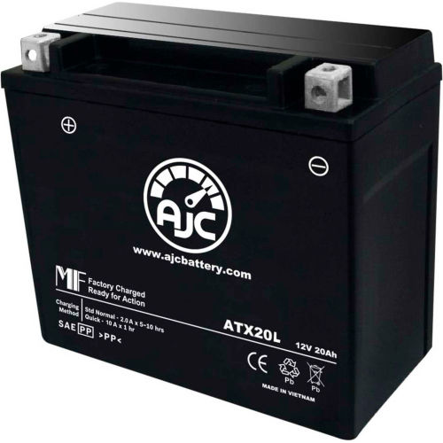 AJC Battery Extreme Battery XTA20H-BS Battery, 18 Amps, 12V, B Terminals