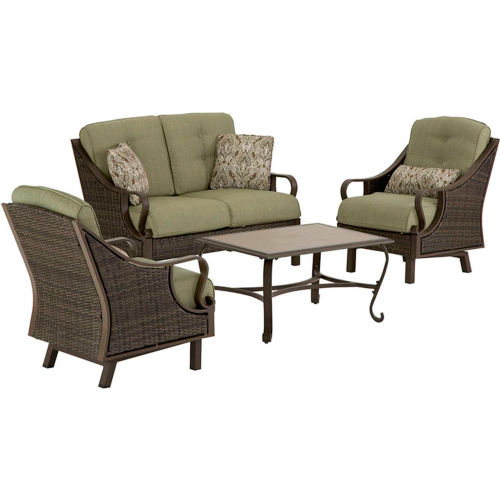 Hanover Ventura 4-Piece Outdoor Patio Set