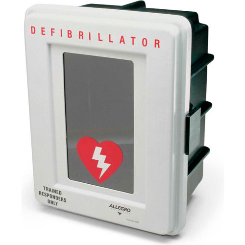 Allegro 4400-DA Defibrillator Wall Case With Alarm, Plastic