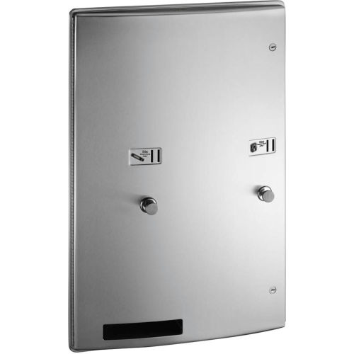 ASI® Roval™ Surface Mounted Dual Sanitary Dispenser Free Operation - 204684-9-F
