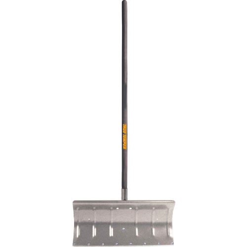 TrueTemper® 24" Aluminum Blade Snow Pusher Shovel W/ Wood Handle