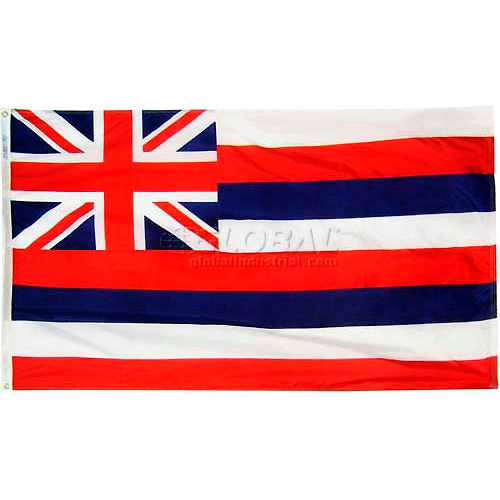 4X6 Ft. 100% Nylon Hawaii State Flag