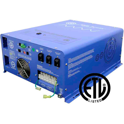 AIMS Power 6000 Watt Pure Sine 24 Volt Inverter Charger, PICOGLF6024120UL