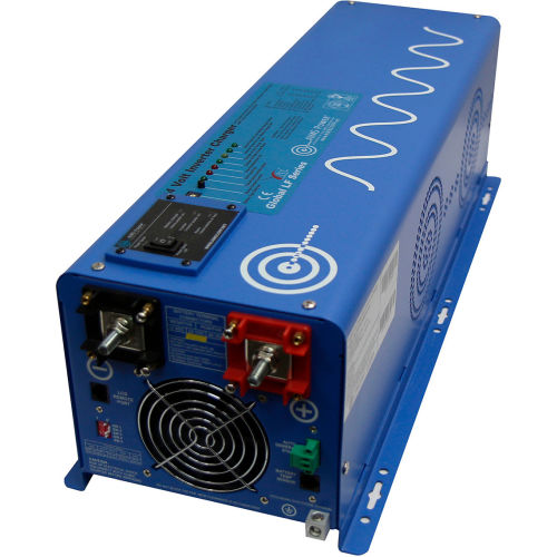 AIMS 6000 Watt Pure Sine Inverter Charger 48Vdc/240Vac Input & 120/240Vac, PICOGLF60W48V240VS