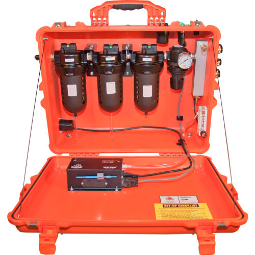 Air Systems International 100 CFM Breather Box®, 4 Outlets, Hansen Fitting, BB100-CO