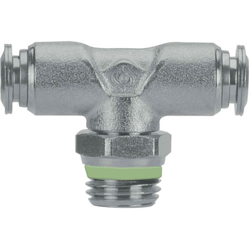 AIGNEP Swivel Branch Tee, 60210-10-1/2, 10mm Tube x 1/2" Male BSPT Thread, Stainless Steel