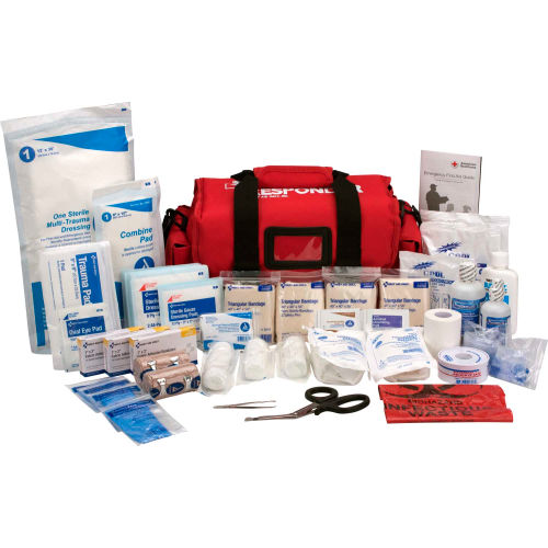 First Aid Only 520-FR First Responder Kit, Large, 158 Piece Bag