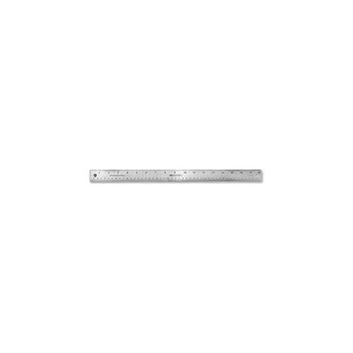 Westcott® Stainless Steel Ruler with Non Slip Cork Base, 18" Long, 1 Each