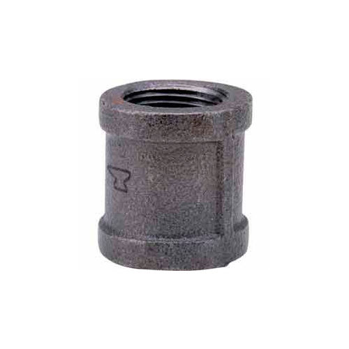 1 In. Black Malleable Coupling 150 PSI Lead Free