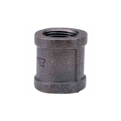 1-1/4 In. Black Malleable Coupling 150 PSI Lead Free