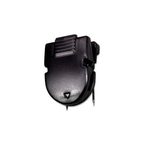Advantus® Panel Wall Clips, 40 Sheet Capacity, Black, 20/Pack