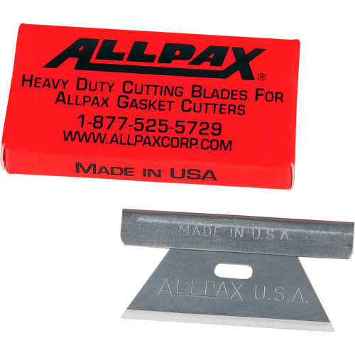 AllPax&#174; Gasket Cutter Blades AX1601, Heavy Duty, 6-PK