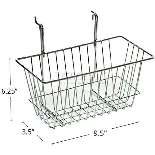 Azar 300620 Wire Basket - 2 pack